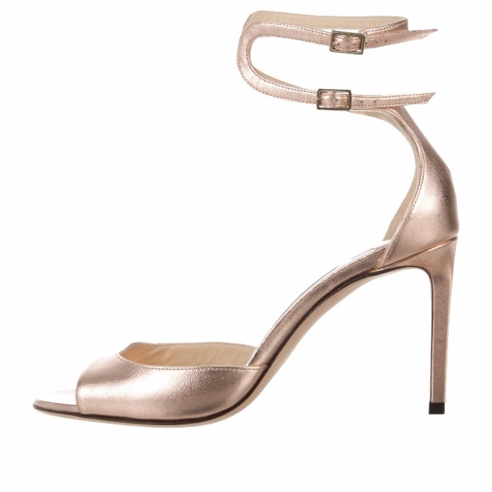 Jimmy Choo Lane 85mm Rose Gold - Picture 3 of 8